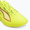 Kinder-Fußballschuhe PUMA Ultra 6 Play IT Jr Yellow Alert/Puma Black/Glowing Red/Lime Squeeze 7