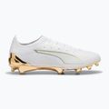 Fußballschuhe PUMA Ultra 6 Ultimate FG puma white/metallic gold/puma black 9