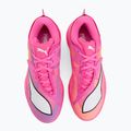 Basketballschuhe PUMA All-Pro NITRO 2 Showtime poison pink/bright aqua/lime squeeze 5