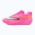 Basketballschuhe PUMA All-Pro NITRO 2 Showtime poison pink/bright aqua/lime squeeze