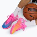 Basketballschuhe PUMA All-Pro NITRO 2 Elite poison pink/ultra blue/lime squeeze 6