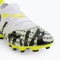 Kinder Fußballschuhe PUMA Future 9 Match Creativity Fg/Ag Jr yellow alert/mint jelly/puma white/puma black 7