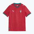 Kinder-Fußballtrikot PUMA FPF Portugal Home Jersey Replica Club Jr rot/grün