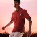 Kinder-Fußballtrikot PUMA FPF Portugal Home Jersey Replica Club Jr rot/grün 6