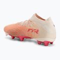 Fußballschuhe PUMA Future 9 Ultimate FG sugared almond/puma white/ultra red/puma black 3