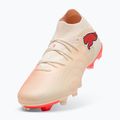 Fußballschuhe PUMA Future 9 Match FG/AG sugared almond/puma white/ultra red/puma black 4
