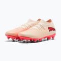 Fußballschuhe PUMA Future 9 Match MxSG sugared almond/puma white/ultra red/puma black 4
