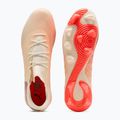 Fußballschuhe PUMA Future 9 Match Fusion FG/AG sugared almond/puma white/ultra red/puma black 3