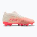 Kinder-Fußballschuhe PUMA Future 9 Pro FG/AG Jr sugared almond/puma white/ultra red/puma black 2