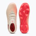 Kinder-Fußballschuhe PUMA Future 9 Pro FG/AG Jr sugared almond/puma white/ultra red/puma black 4