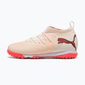 Kinder-Fußballschuhe PUMA Future 9 Match TT+ Mid Jr sugared almond/puma white/ultra red/puma black
