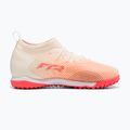 Kinder-Fußballschuhe PUMA Future 9 Match TT+ Mid Jr sugared almond/puma white/ultra red/puma black 2