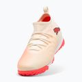 Kinder-Fußballschuhe PUMA Future 9 Match TT+ Mid Jr sugared almond/puma white/ultra red/puma black 4