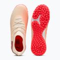 Kinder-Fußballschuhe PUMA Future 9 Match TT+ Mid Jr sugared almond/puma white/ultra red/puma black 5