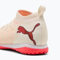 Kinder-Fußballschuhe PUMA Future 9 Match TT+ Mid Jr sugared almond/puma white/ultra red/puma black 6