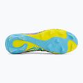 Fußballschuhe PUMA Future 9 Match Advanced Level FG/AG puma white/blue glimmer/pink glimmer/yellow alert 4