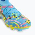 Fußballschuhe PUMA Future 9 Match Advanced Level FG/AG puma white/blue glimmer/pink glimmer/yellow alert 7