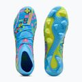 Fußballschuhe PUMA Future 9 Match Advanced Level FG/AG puma white/blue glimmer/pink glimmer/yellow alert 3