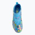 Kinder-Fußballschuhe PUMA Future 9 Match Advanced Level FG/AG Jr puma white/blue glimmer/pink glimmer/yellow alert 5