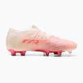 Fußballschuhe PUMA Future 9 Ultimate Low FG sugared almond/puma white/ultra red/puma black 2