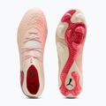 Fußballschuhe PUMA Future 9 Ultimate Low FG sugared almond/puma white/ultra red/puma black 5