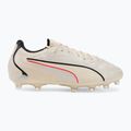 Fußballschuhe PUMA King 20 Pro FG/AG sugared almond/puma black/ultra red 2