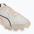 Fußballschuhe PUMA King 20 Pro FG/AG sugared almond/puma black/ultra red 7