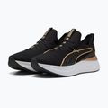 Damen-Schuhe PUMA Softride Sabrina Polished Chrome puma black/puma white/puma gold 3