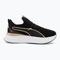 Damen-Schuhe PUMA Softride Sabrina Polished Chrome puma black/puma white/puma gold 2