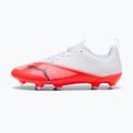 Kinder-Fußballschuhe Puma Ultra 7 Play FG/AG Jr Ultra Red/Puma Black/Puma White