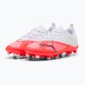 Kinder-Fußballschuhe Puma Ultra 7 Play FG/AG Jr Ultra Red/Puma Black/Puma White 3