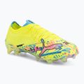 Fußballschuhe PUMA Ultra Nitro 7 Ultimate Advanced Level FG puma white/blue glimmer/pink glimmer/yellow alert