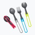 MSR Folding Utensils Spork 4 rot/ grau/ blau/ grün Besteckset