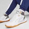 Herren-Basketball-Schuhe PUMA Playmaker Pro Mid Trophäen aschgrau/Gusseisen/Puma Gold 13