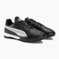 PUMA King Match TT Herren Fußballschuhe puma schwarz/puma weiß 4