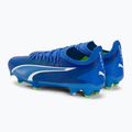 PUMA Ultra Ultimate FG/AG Herren Fußballschuhe Ultra Blau/Puma Weiß/Pro Grün 3