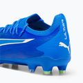 PUMA Ultra Ultimate FG/AG Herren Fußballschuhe Ultra Blau/Puma Weiß/Pro Grün 10