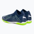 PUMA Match IT + Mid Jr Kinder Fußballschuhe persisch blau/puma weiß/ultra grün 3