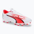 Herren Fußballschuhe PUMA Ultra Play FG/AG puma weiß/puma schwarz/fire orchid