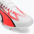 Herren PUMA Ultra Match MXSG Fußballschuhe puma weiß/puma schwarz/feuerorchidee 7