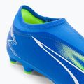 PUMA Ultra Match Ll FG/AG Jr Kinder Fußballschuhe ultra blau/puma weiß/pro grün 8