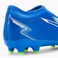 PUMA Ultra Match Ll FG/AG Jr Kinder Fußballschuhe ultra blau/puma weiß/pro grün 9