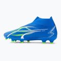 PUMA Herren Fußballschuhe Ultra Match+ Ll FG/AG ultra blau/puma weiß/pro grün 10