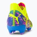 PUMA Future Ultimate Energy FG/AG Herren Fußballschuhe Ultra Blau/Gelb Alert/Leuchtend Pink 9