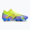 PUMA Future Ultimate Energy FG/AG Herren Fußballschuhe Ultra Blau/Gelb Alert/Leuchtend Pink 12