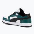 PUMA RBD Game Low Schuhe puma weiß/puma schwarz/malachit/puma gold 3