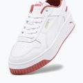 PUMA Carina Street Damen Schuhe puma weiß/astro rot 5