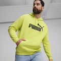 Herren PUMA Essentials Big Logo Hoodie FL lime sheen Sweatshirt 3