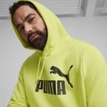 Herren PUMA Essentials Big Logo Hoodie FL lime sheen Sweatshirt 5