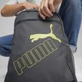 PUMA Phase II 21 l mineralgrau/limettenfarbener Rucksack 9